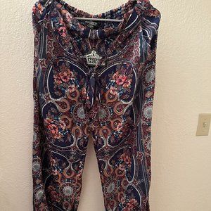 Angie Floral Palazzo Pants